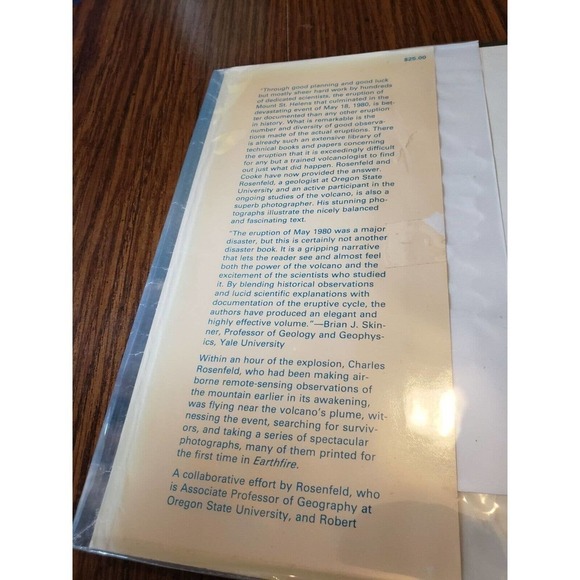 EARTHFIRE: THE ERUPTION OF MOUNT ST. HELENS By Charles Rosenfeld & Robert Cooke - Picture 5 of 10